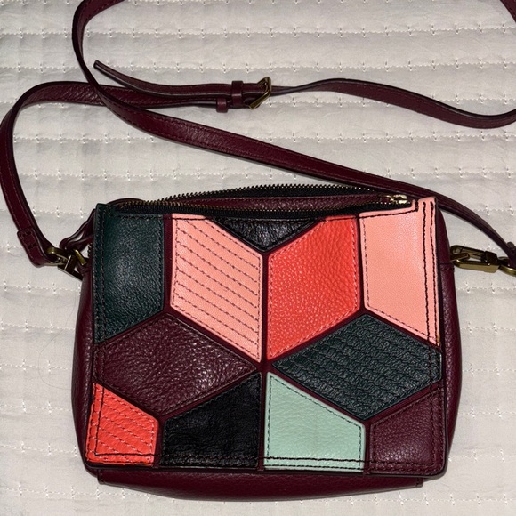 Fossil Campbell Patchwork Bag - Picture 4 of 8